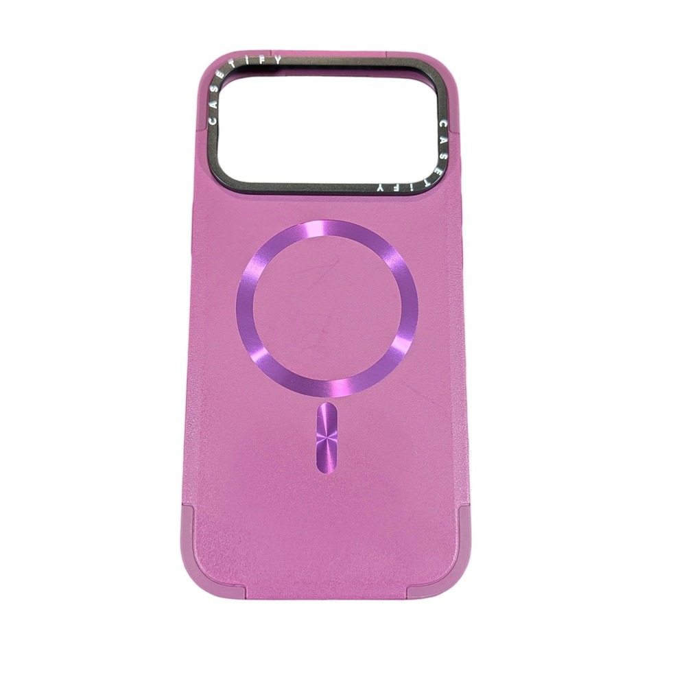 Cc9U-P CASETiFY Force‎ Case For Apple iPhone 17 PRO MAX 6.9" Mulberry PREOWNED